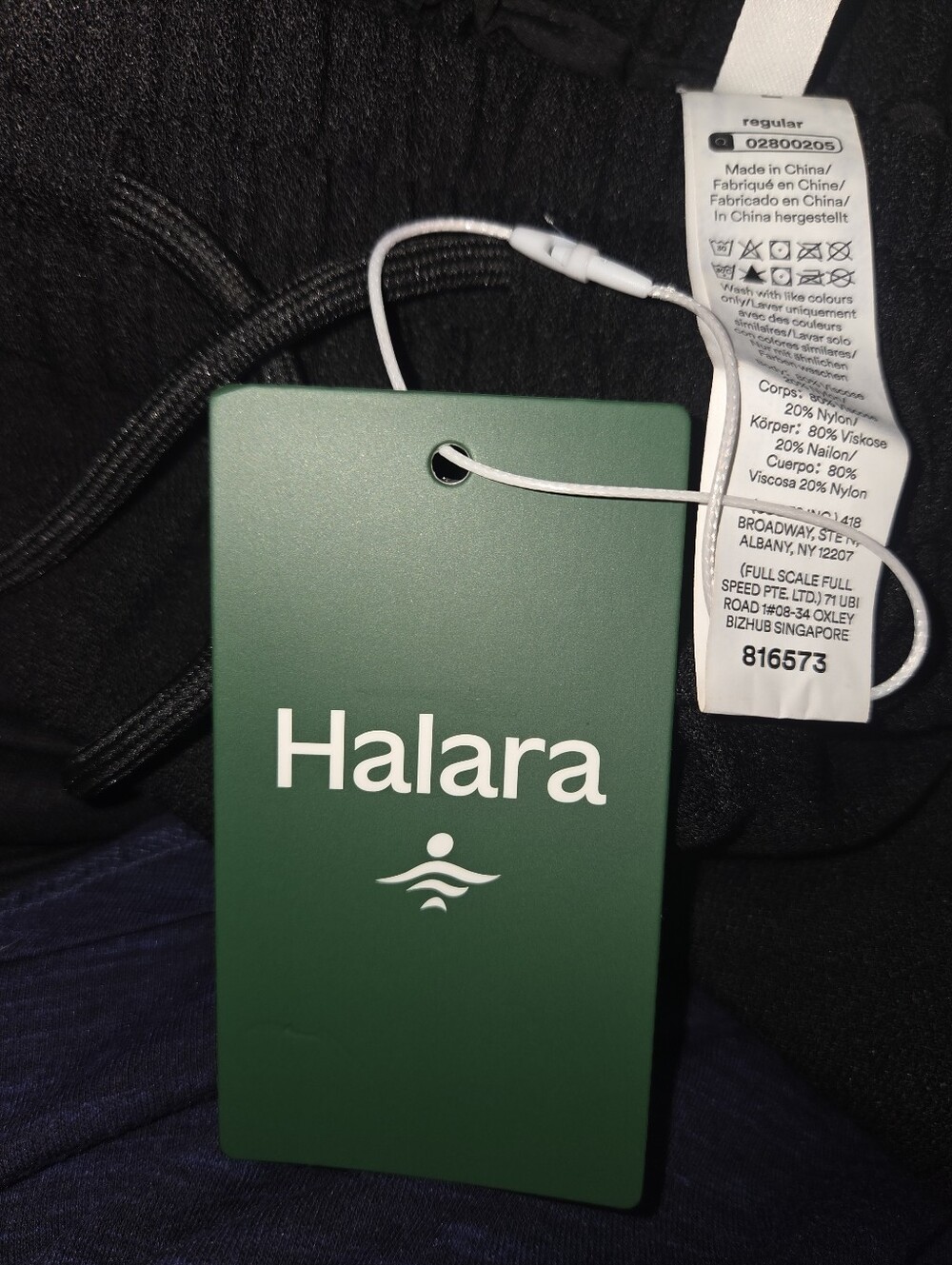 Halara High Waisted Drawstring Pocket Wide Leg Casual Linen- Large - Picture 5 of 6